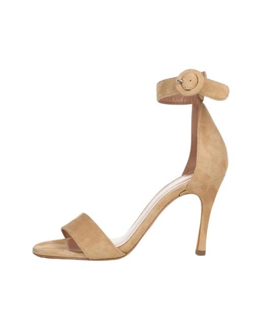 Poche Paris Natural High Heel Sandals