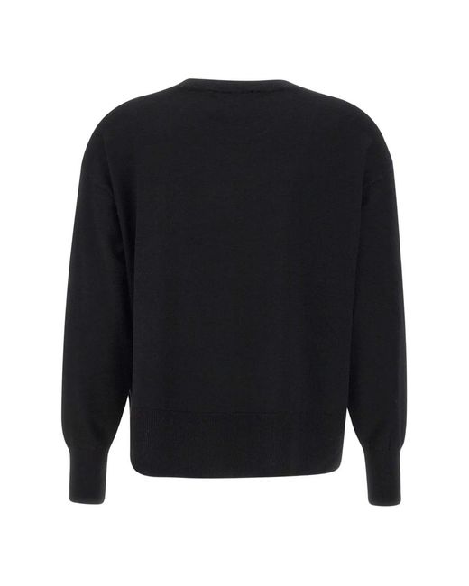 Round-Neck Knitwear Kaos en coloris Blue