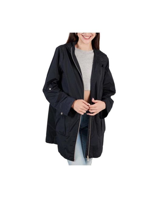Geox Jassen ,Blauw ,Parka Light Jassen in het Black