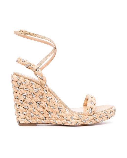 Wedges Aquazzura en coloris Natural