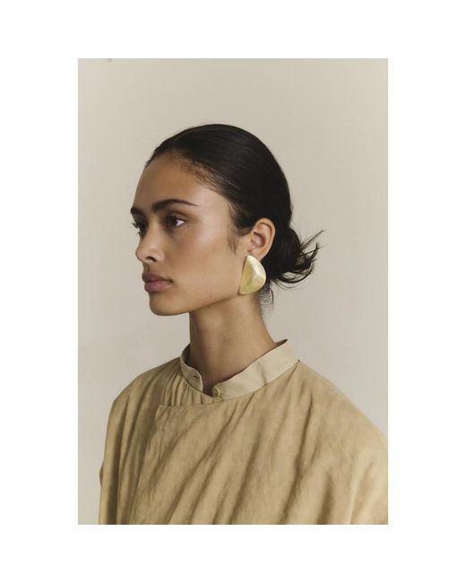 Cortana White Earrings