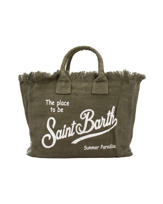 Mc2 Saint Barth Green Tote Bags