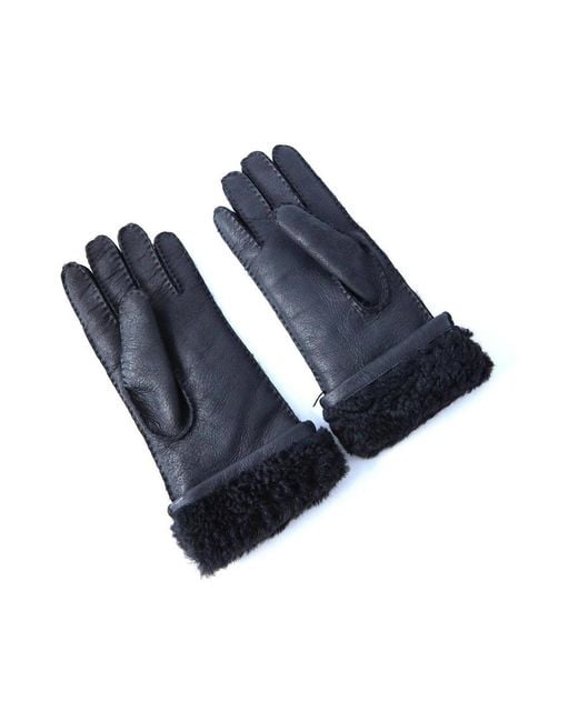 Dolce & Gabbana Blue Gloves for men