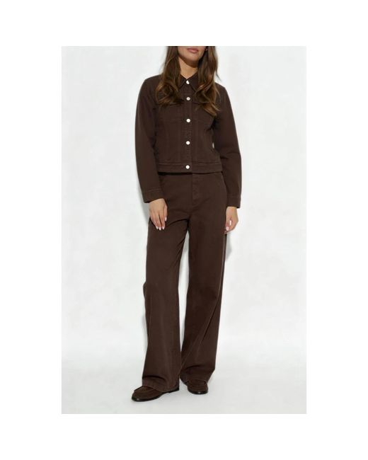 By Malene Birger Brown Denim Jackets