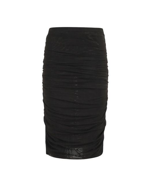 FEDERICA TOSI Black Midi Skirts