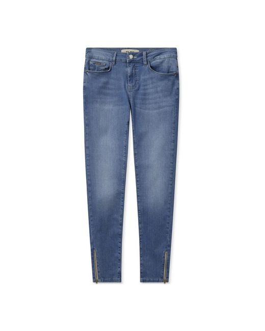 Mos Mosh Blue Slim-Fit Jeans