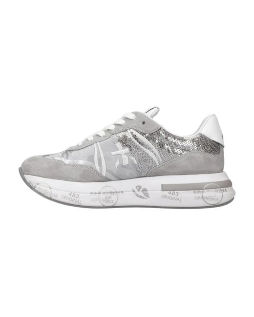Premiata Gray Sneakers
