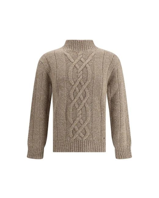 Brooksfield Gray Turtlenecks for men