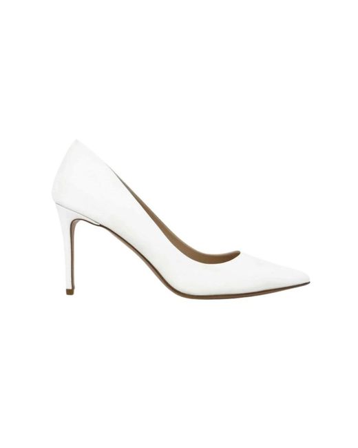 Gianmarco F. White Pumps