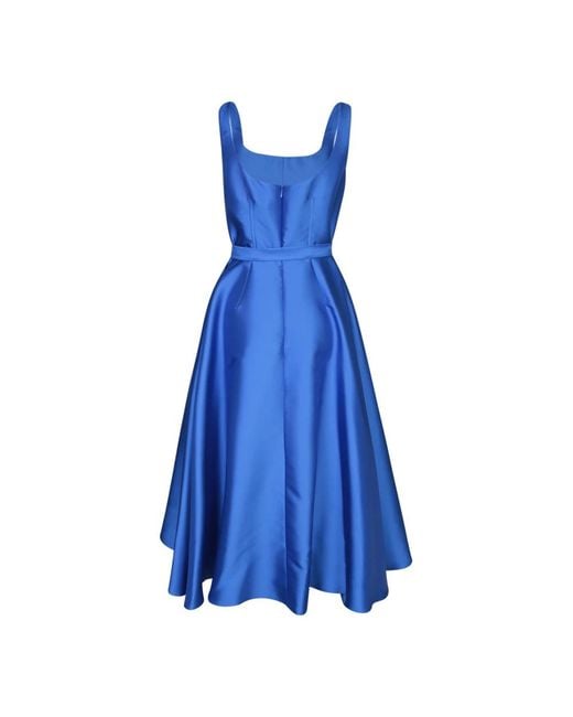 Blanca Vita Blue Midi Dresses