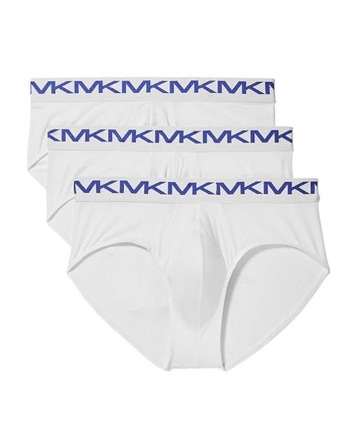 Michael Kors 3Er-Pack Weiße Herrenunterwäsche Set in White für Herren