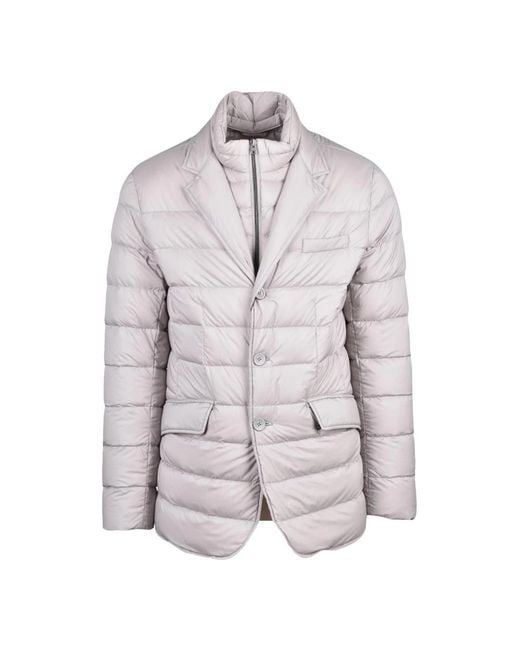 Winter Jackets Herno pour homme en coloris Gray
