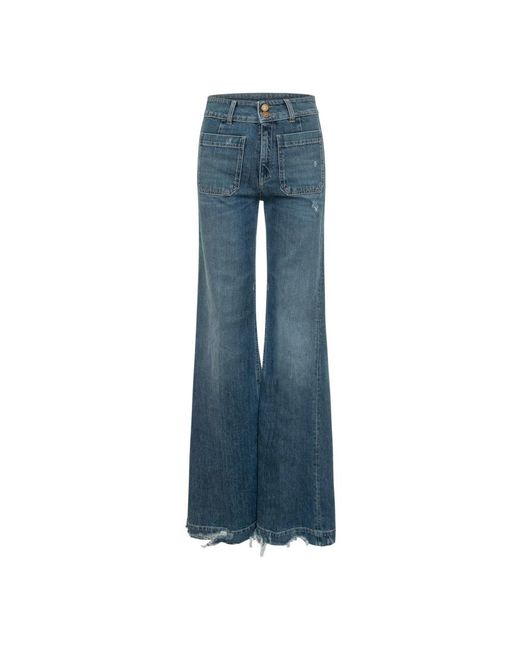 Seafarer Blue Wide Jeans