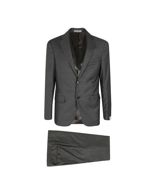 Single Breasted Suits Corneliani de hombre de color Gray