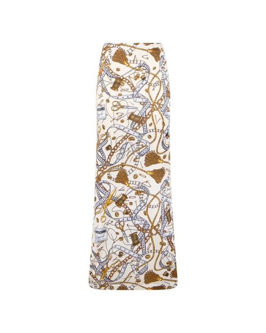 Moschino Gonna Elegant Chic in het Natural