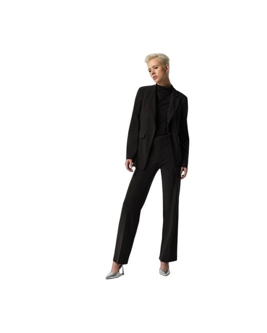 Joseph Ribkoff Black Straight Trousers