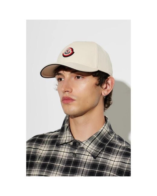 Caps Moncler pour homme en coloris White