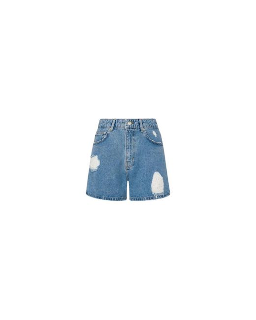Moschino Blue Denim Shorts
