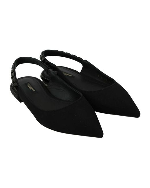 Shoes > flats > ballerinas Dolce & Gabbana en coloris Black