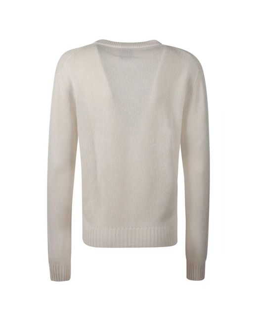 Allude Gray Cashmere Knitwear