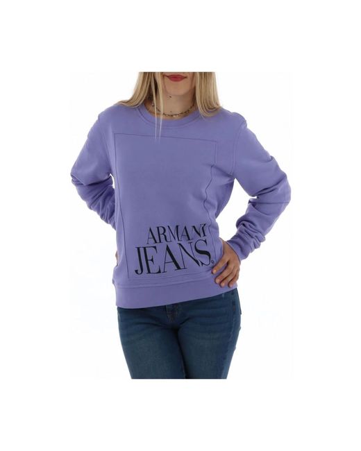 Sweatshirts Armani Jeans de color Purple