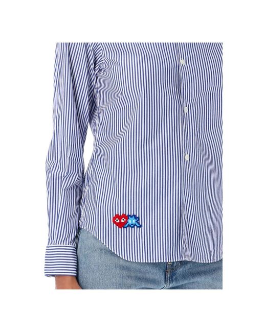 Blouses & shirts > shirts Comme des Garçons en coloris Blue