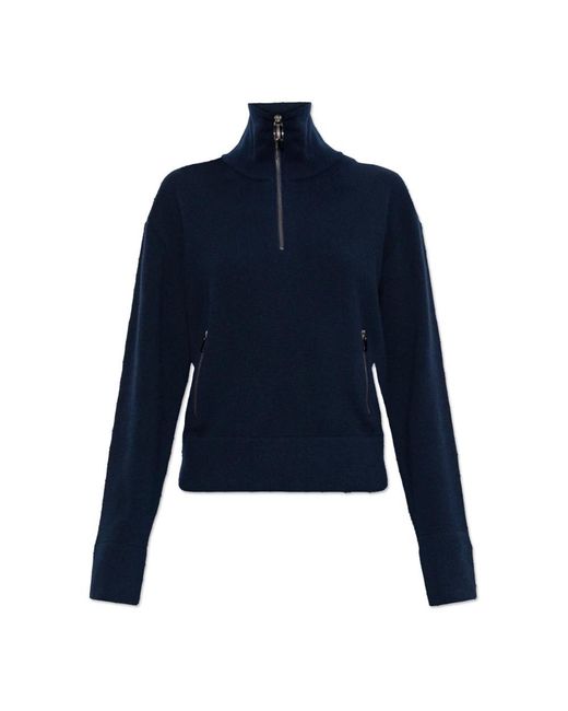 V-Neck Knitwear Victoria Beckham en coloris Blue