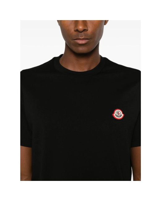 Moncler Black T-Shirts for men