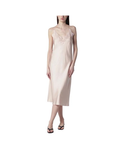 Rohe Pink Midi Dresses