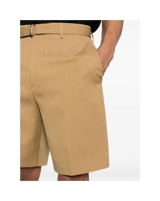 Lanvin Natural Casual Shorts for men