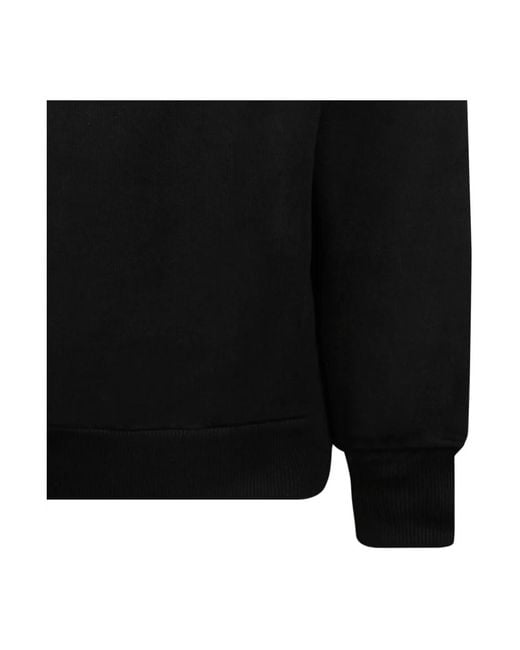 Drole de Monsieur Klassischer schwarzer hoodie mit slogan-druck in Black für Herren