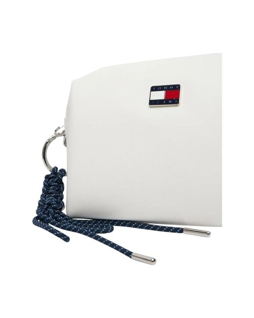 Tommy Hilfiger White Cross Body Bags