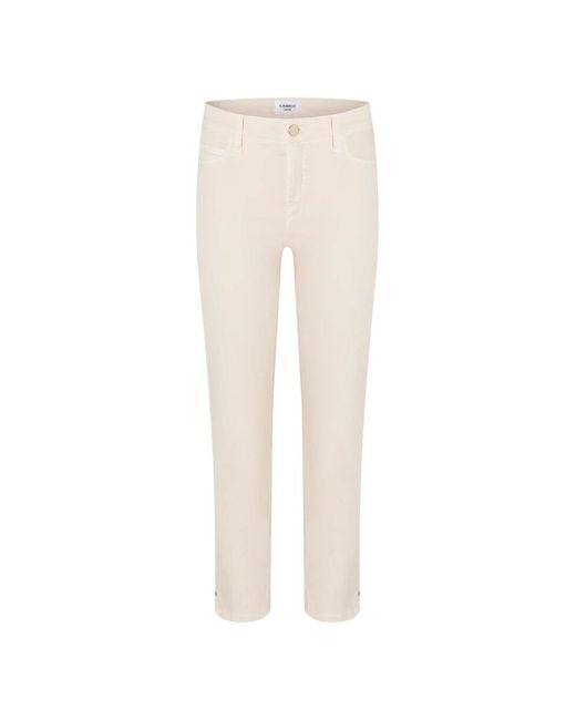 Cambio Natural Slim-Fit Jeans