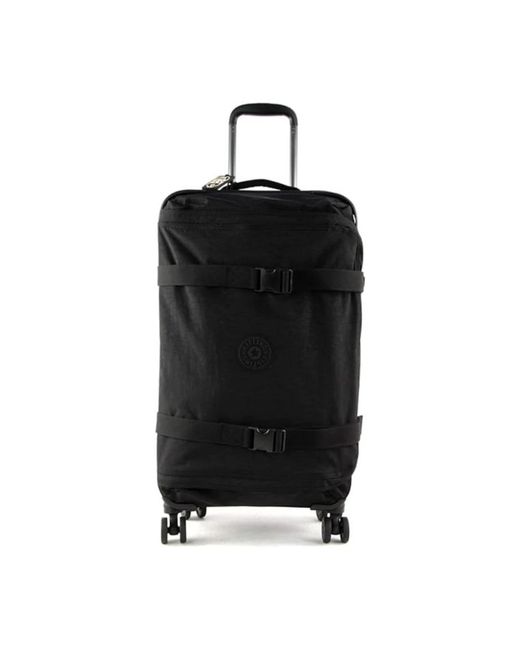 Kipling Koffers ,Zwart ,Spontane Trolley Met 4 Wielen in het Black
