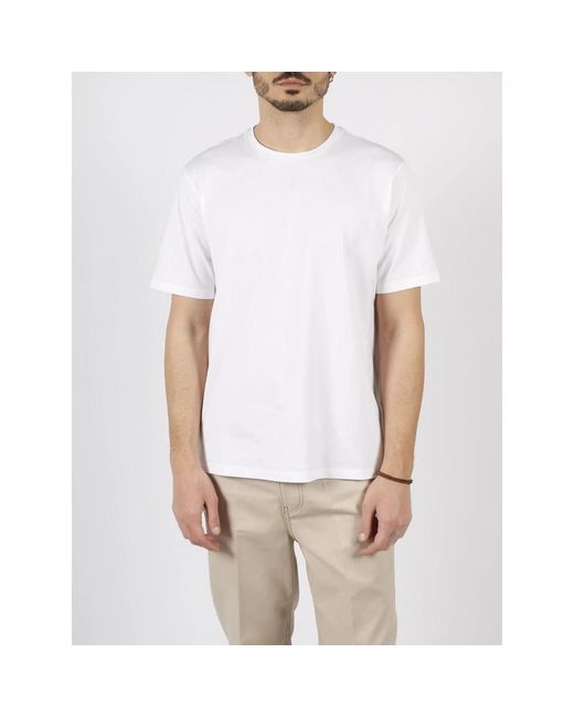 T-Shirts Herno de hombre de color White
