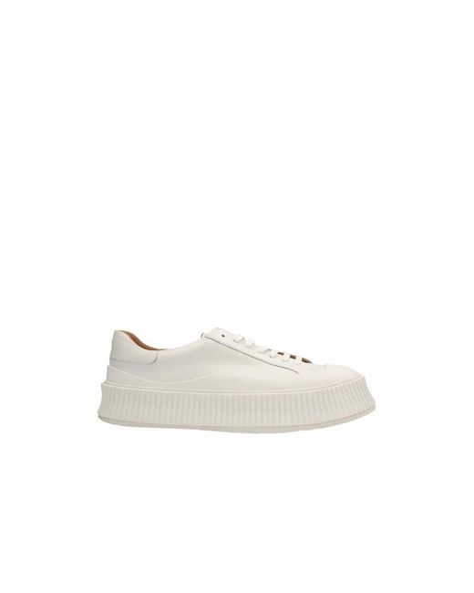 Jil Sander White Sneakers for men