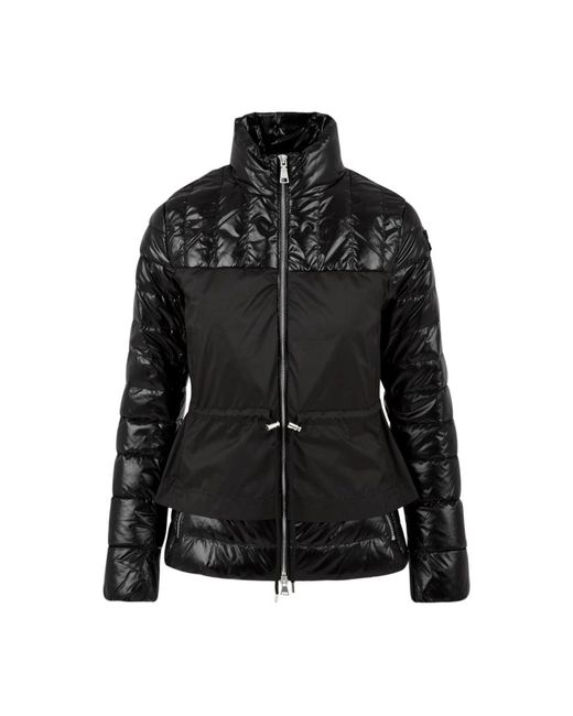 Add Jassen ,Zwart ,Zwarte Jas Met Ritssluiting En Verstelbare Taille in het Black