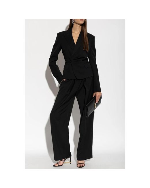 DSquared² Blazer Met Ceintuur in het Black