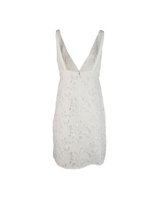 Michael Kors Kleedjes ,Wit ,Polyester Mini Jurk in het White
