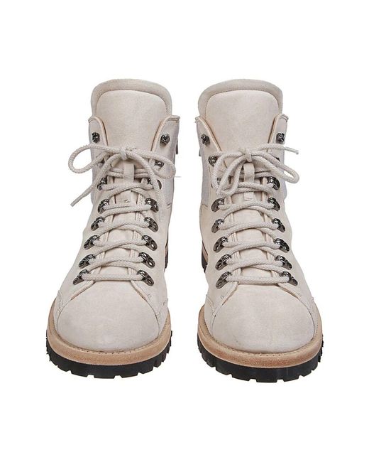 Lace-Up Boots di Eleventy in Gray da Uomo