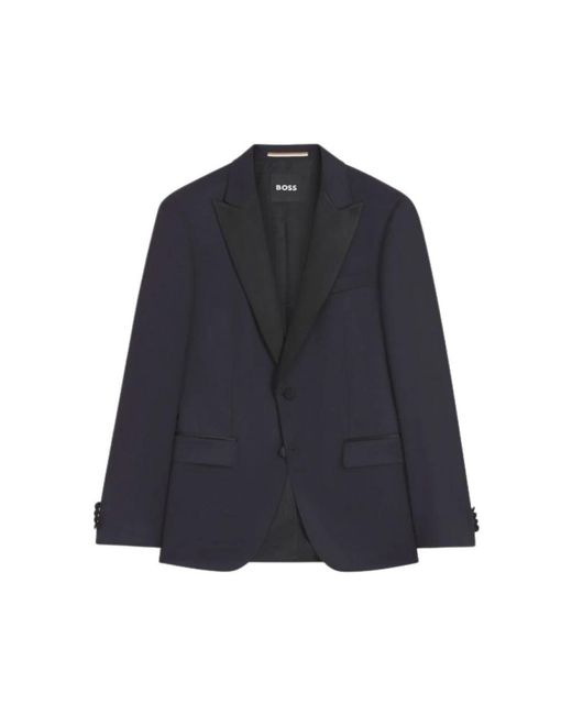 HUGO H-Huge-B1 Jacket in het Blue voor heren