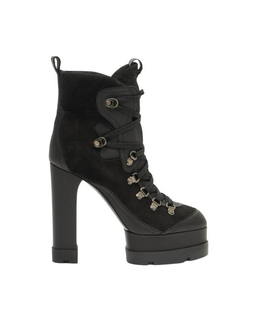 Casadei Black Nancy Ankle Boot