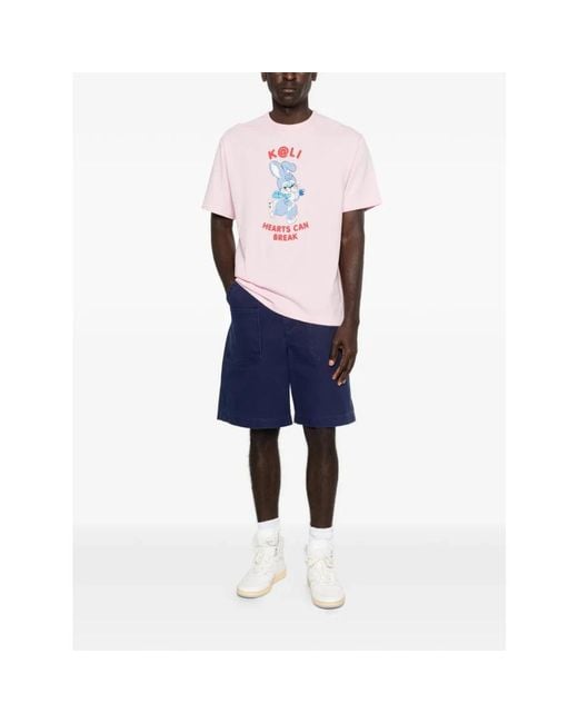KENZO Pink T-Shirts for men