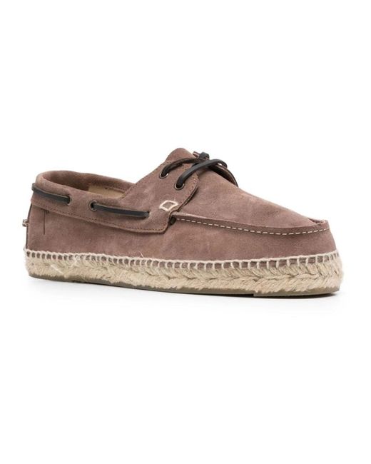 Manebí Brown Sailor Shoes for men
