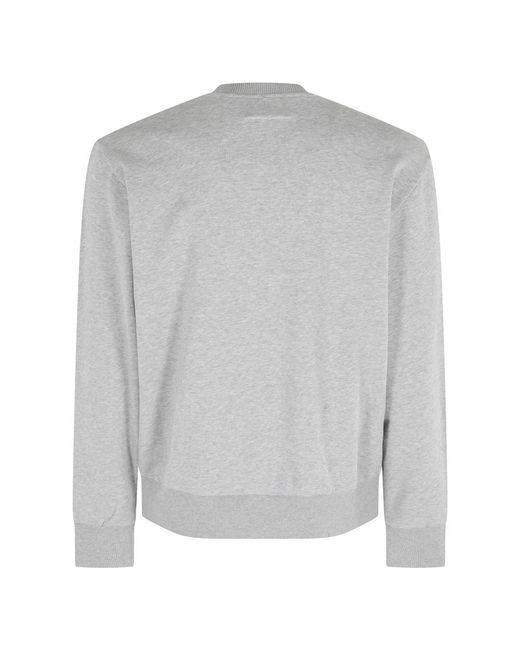 MM6 by Maison Margiela Gray Sweatshirts for men