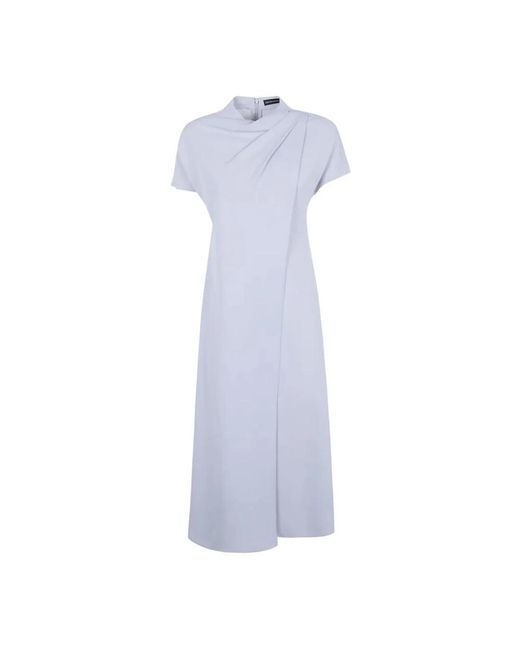 Emporio Armani Blue Midi Dresses