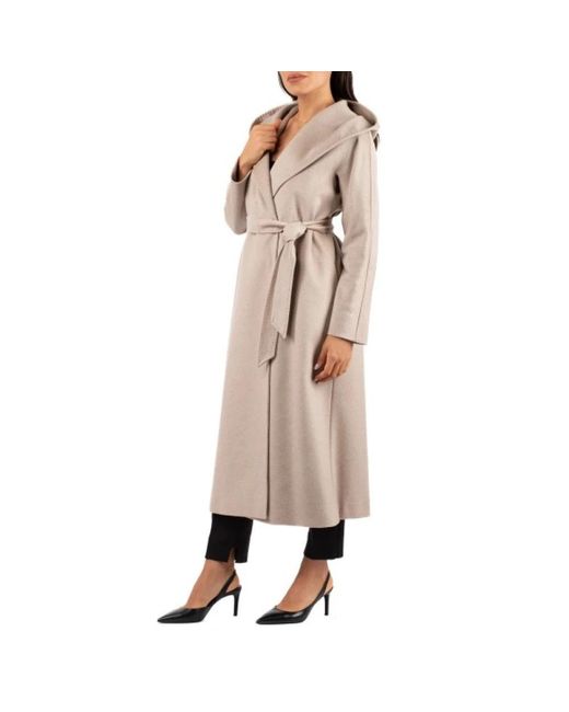 Max Mara Danton Jas in het Natural
