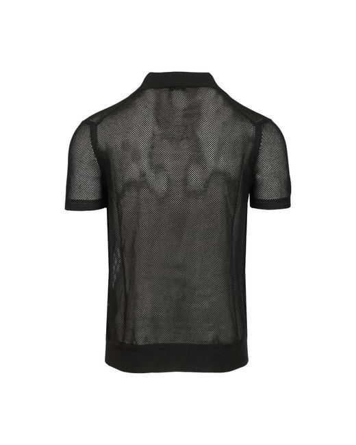 Tom Ford Black V-Neck Knitwear for men