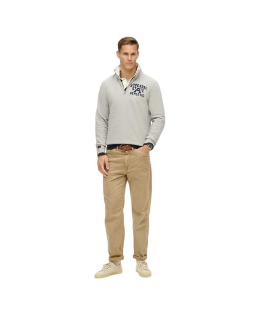 Zip-Throughs Superdry pour homme en coloris Gray