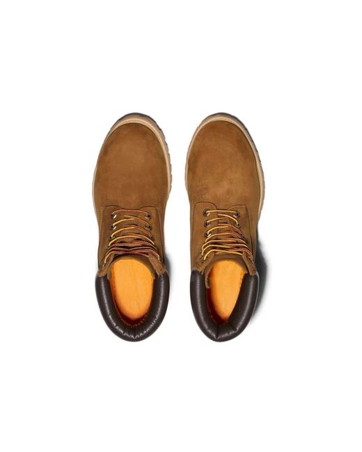 Timberland Brown Lace-Up Boots for men